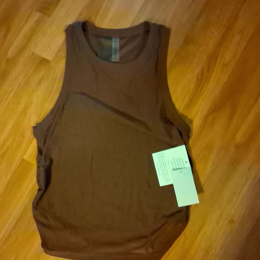 Beyond Yoga Chocolate Brown Tank Top